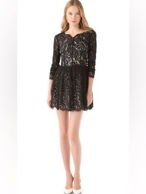 Lover Black Lace Millie Dress